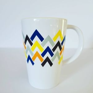 DAVIDS TEA | Multi Color Chevron Perfect Mug